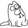 Кот Саймона и птица