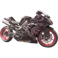 Спортивный мотоцикл Kawasaki