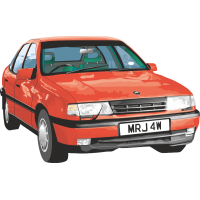 Красный автомобиль