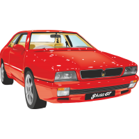 Красный автомобиль
