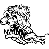 Slobber Fink - Слоббер Финк в стиле Rat Fink