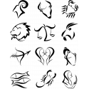 Знаки зодиака "12 в 1"
